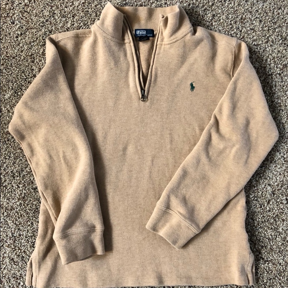 Polo by Ralph Lauren half zip kids polo